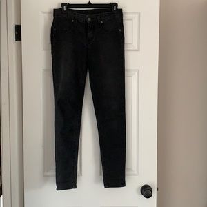 CARMAR black-washed denim skinny jeans